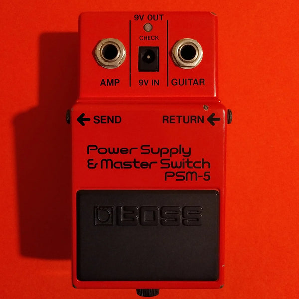 Boss PSM-5 Power Supply & Master Switch made in Japan 1986