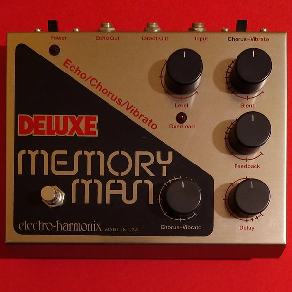 Electro-Harmonix Deluxe Memory Man w/power supply
