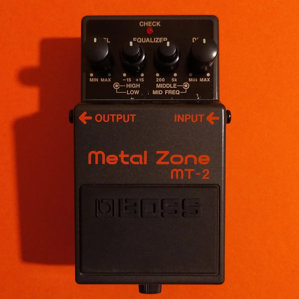 Boss MT-2 Metal Zone w/box & manual