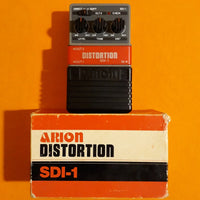 Arion SDI-1 Stereo Distortion w/box - V1 silver logo grey box - Japan