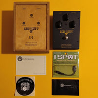 Electro-Harmonix Sovtek Black Russian Big Muff π V8 near mint w/wooden box, catalog, sticker & battery clip converter