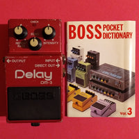 Boss DM-3 Analog Delay made in Japan 1987 w/Pocket Dictionary Vol.3