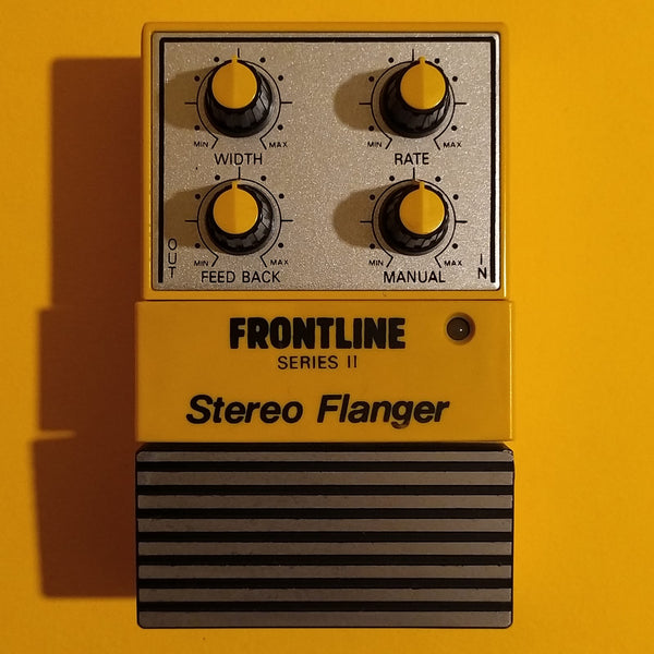 Frontline Series II Stereo Flanger made in Japan - same as the Coron SF-720