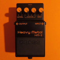 Boss HM-2 Heavy Metal made in Japan 1984 near mint w/box