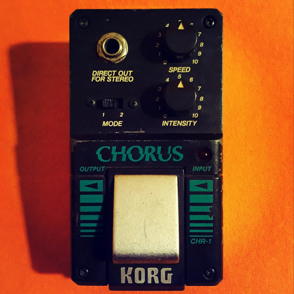 Korg CHR-1 Chorus Flanger Vibrato made in Japan – Electric Korg CHR-1 Chorus Flanger Vibrato made in Japan – Electric