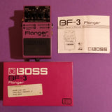 Boss BF-3 Flanger w/box & manual