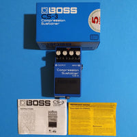 Boss CS-3 Compression Sustainer 2000 w/box & manual