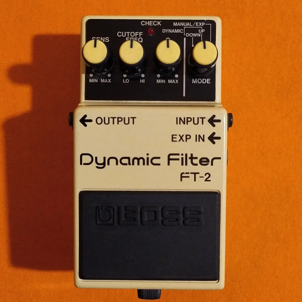 Boss FT-2 Dynamic Filter made in Japan 1987 w/box - envelope filter