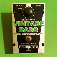 Behringer VB1 Vintage Bass - Electro Harmonix BassBalls clone - envelope filter
